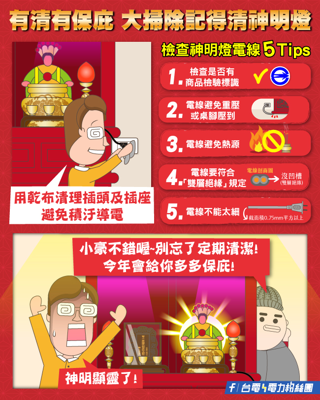 點擊前往台電電力粉絲團Facebook